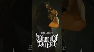 Ben Duerr  Shadow Of Intent benduerr shadowofintent metal vocals [upl. by Akkire]