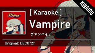 Karaoke The Vampire  DECO27 [upl. by Dib297]