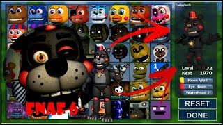 Lefty FNAF 6 In Fnaf World Mod [upl. by Alica]