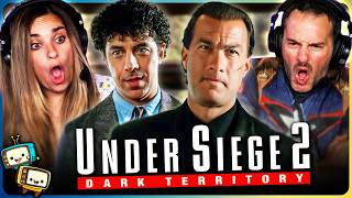 UNDER SIEGE 2 Movie Reaction  First Time Watch  Steven Seagal  Katherine Heigl  Eric Bogosian [upl. by Enylekcaj714]