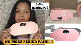 No More Periods Pain amp Discomfort  BeMe heating pad amp massager  youtube makeupsakeup [upl. by Oyr705]