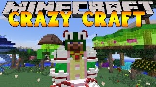 Minecraft Crazy Craft 30  LITTLE LIZARD LOOKS LIKE A GIRL 49 [upl. by Morris]