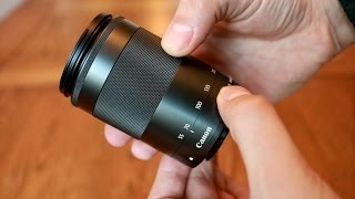 Canon EFM 55200mm f4563 IS STM lens review with samples [upl. by Scholz]