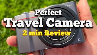 Perfect Travel Zoom Camera  Panasonic DMCZS100TZ101 camera review 2024 [upl. by Everrs]