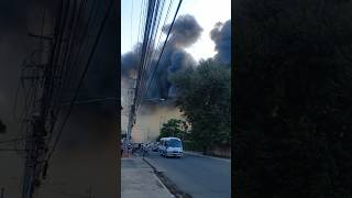 Bombardeos O un voraz incendio en la zona franca de Gurabo [upl. by Cirone]