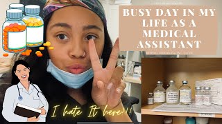 Day in the life of a dermatology medical assistant [upl. by Anisamoht]