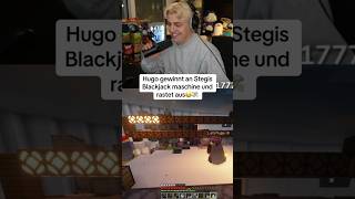 Hugo gewinnt an Stegis Maschiene🤯 craftattack12 gaming clips papaplatte stegi hugo fyp [upl. by Einehpets]