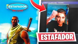 Me estafa 100€ y le acabo quitando su cuenta de Fortnite [upl. by Bates]