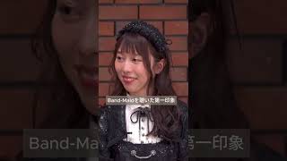 BandMaid Dany The Warning on BandMaids Music shorts thewarningband bandmaid rock jrock [upl. by Ordnasil]