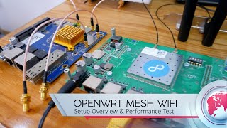 OpenWRT  Mesh WiFi between different brands amp Performance Test [upl. by Ibrad]