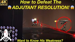 How to Easily Defeat Adjutant Resolution Easily Kill Adjutant Resolution Legendary All Skulls On [upl. by Anual]