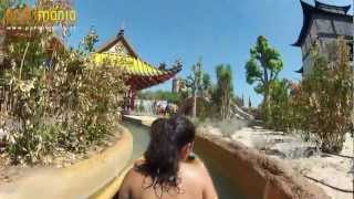 Etnaland DRAGON RIVER POV Onride [upl. by Gneh]