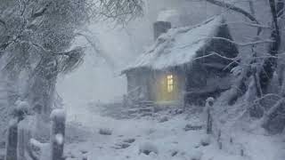 Wind Sounds for Sleeping┇Howling Wind amp Blowing Snow┇Winter Storm amp Icy Snowstorm Ambience [upl. by Ahsienak]