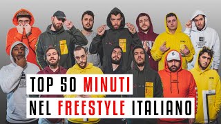 TOP 50 MINUTI nel FREESTYLE Italiano 🇮🇹 🎤 [upl. by Lanie711]