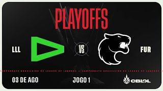 CBLOL 2024 2ª Etapa  Playoffs  Md5  LOUD x FURIA  Jogo 1 [upl. by Nnoved]