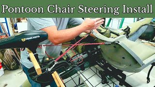 Colorado XT PONTOON Hands Free Steering TUTORIAL   CHEAP AND EASY [upl. by Neryt]