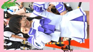 コミックマーケット92 コスプレ14 榊 千鶴（マブラヴ）［COSPLAY］ [upl. by Ynes891]