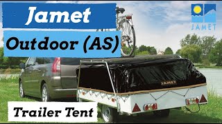 Jamet Outdoor AS Trailer Tent  2022 Model [upl. by Gnud]