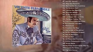 Volver Disco Completo Vicente Fernández Mix Exitos [upl. by Mainis]