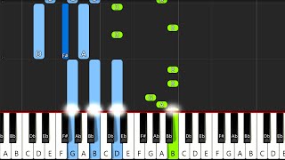 Ascence  Places Like That  Piano Tutorial  Piano Cover 🎹  Synthesia [upl. by Menon]