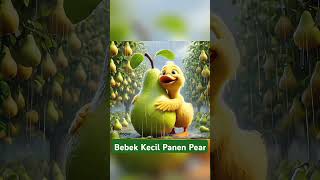 😱😱Bebek Panen Pear🥰😘😘 bebek angsa fypシ゚viral [upl. by Leynad]