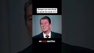 Reagan Dropping a Truth Bomb 💯 His new biopic ‘Reagan’ is in theaters now reagan [upl. by Publus113]