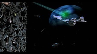 Star Trek 8 First Contact  Borg Battle HD [upl. by Idalina]