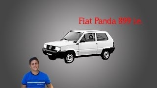 Prova Della Fiat Panda 899 ie  Top Gear Style [upl. by Feingold]