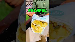 Falafel Wrap😋🌮 streetfood shorts food pakistanifood [upl. by Adikam817]