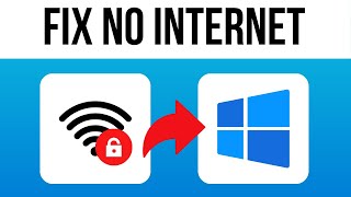 How to Fix No internet Secured in Windows 1110 2024 Step by step [upl. by Mcdowell]