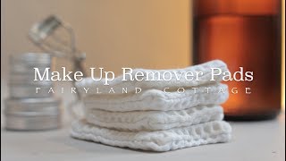 DIY Zero Waste Make Up Remover Pads  Upcycle Project [upl. by Butterfield]