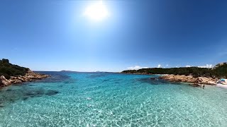 Spiaggia del Principe Sardinia in 360° of Pure Bliss in the Most Spectacular Beach on the Island [upl. by Etterual439]