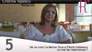 Interviu Cristina Topescu [upl. by Siraval]