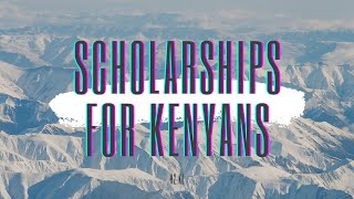 How to Apply for A Scholarship from Kenya [upl. by Colley23]