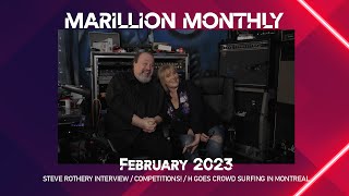 Marillion Monthly February 2023  Steve Rothery Interview [upl. by Meares]