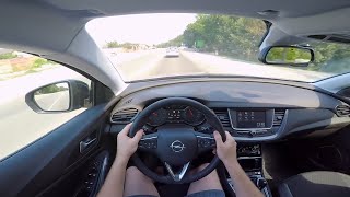 New Opel Grandland X 2019 POV test drive [upl. by Huckaby]