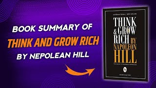 Think And Grow Rich Book Full Summary In English bookflash [upl. by Akimit]