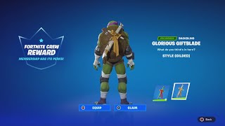 You Can Get 2 Gifts TODAY In Fortnite Winterfest Heres How EXCLUSIVE Gilded Glorious Giftblade [upl. by Mayyahk]