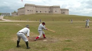 A friendly game of baseball 1861 style [upl. by Elinor]