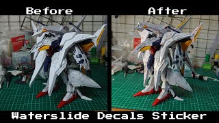 Apply Third Party Waterslide Decals in Penelope  Gunpla Tutorial 4K60 [upl. by Odrawde]