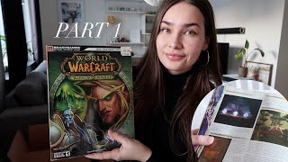 ASMR World Of Warcraft Official Strategy Guide The Burning Crusade PART 1 [upl. by Aitak]