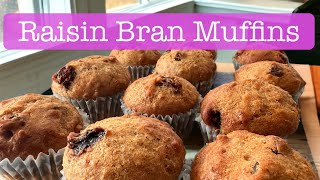 Easy Raisin Bran Muffins [upl. by Verneuil]