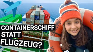 Nachhaltiger reisen Sind Containerschiffe eine Alternative zum Flugzeug  PULS Reportage [upl. by Acissej333]