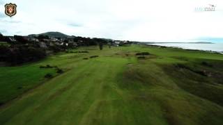 Lundin Golf Club  Hole 17  FlyOver [upl. by Saberio]