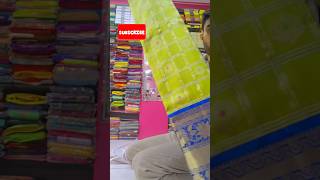 new collection pure Kanchipuram silk saree with blouse sorts viral wedding saree trendingshorts [upl. by Aicittel]