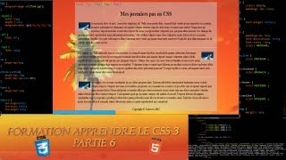 Formation apprendre le CSS 3  Partie 610 [upl. by Trescott139]