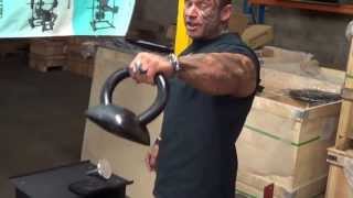 Ironmaster Quick Lock Dumbbells Demonstration by Lee Priest [upl. by Yorgerg]