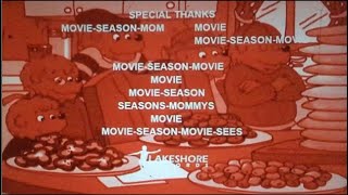 The Berenstain Bears Warner Bros Movie Credits [upl. by Alo]