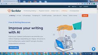 scribbr  WEBSITE AI WRITING GENERATOR [upl. by Aznaed765]