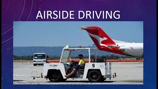 Airside Driving Module 4 Obtaining Your Permit [upl. by Darees]